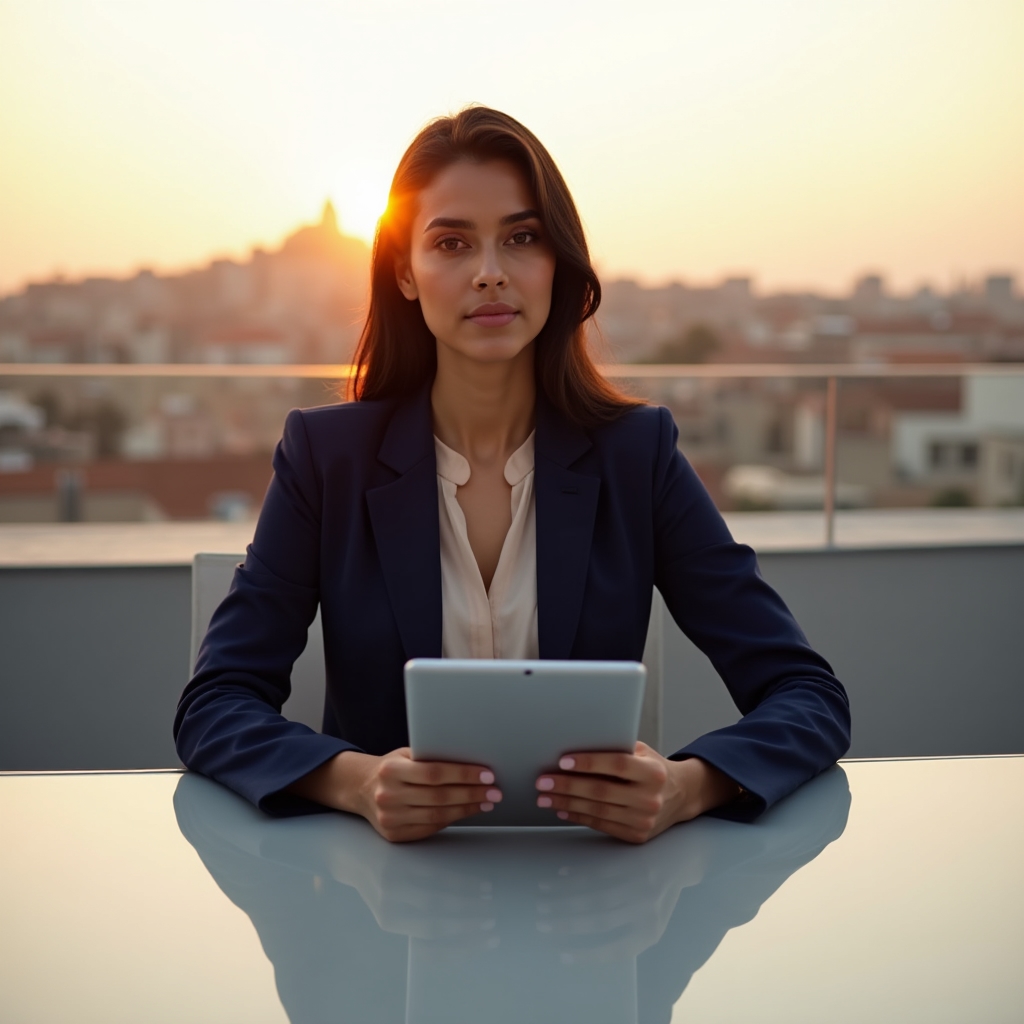 Assistente di direzione in riunione strategica